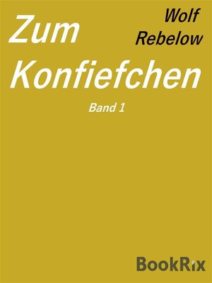 cover image of Zum Konfiefchen 1